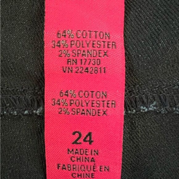 Pure Energy 24 Dark Blue Stretch Skinnies Jeggings feel Sz 24 /3X  NWT🏷 - Picture 13 of 15